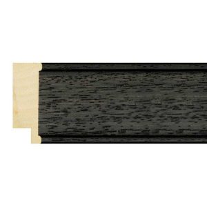 39x14mm Black Flat Moulding