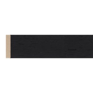 25x5mm Black Fillet Moulding