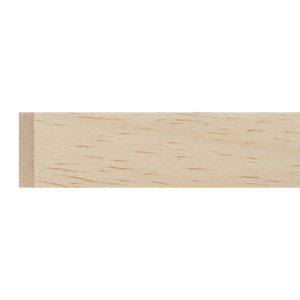 25x5mm Raw Obeche Fillet Moulding