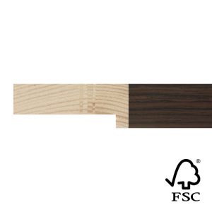 21x52mm Dark Walnut Veneer Stelvio Flat Moulding FSC