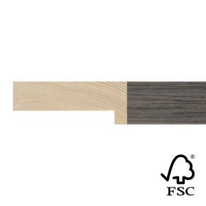21x52mm Grey Veneer Stelvio Flat Moulding FSC