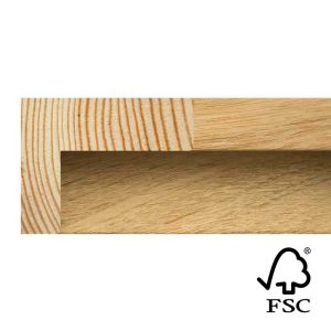 16x52mm Oak Veneer Stelvio L-shape Moulding FSC