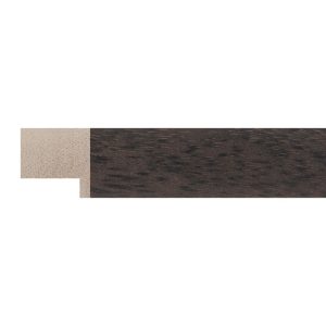 22x22mm Brown Closed Grain Create Flat Moulding
