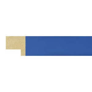 22x22mm Mid Blue Closed Grain Create Flat Moulding