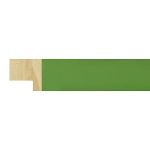 22x22mm Green Closed Grain Create Flat Moulding