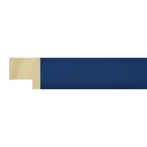 22x22mm Dark Blue Closed Grain Create Flat Moulding