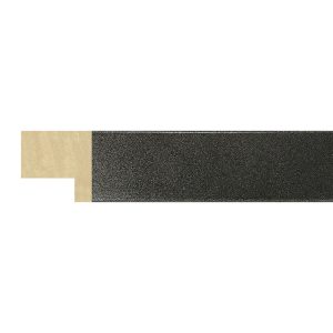 22x22mm Matt Closed Grain Pewter Create Flat Moulding