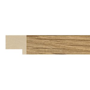 22x22mm Oak Closed Grain Create Flat Moulding