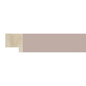 22x22mm Pale Grey Closed Grain Create Flat Moulding