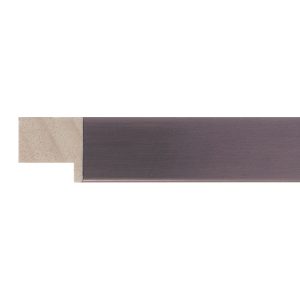 22x22mm Pewter Closed Grain Create Flat Moulding