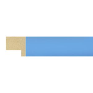 22x22mm Sky Blue Closed Grain Create Flat Moulding