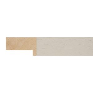 20x33mm Ivory Open Grain Create Flat Moulding