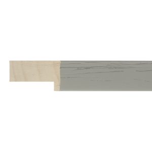 20x33mm Pale Grey Open Grain Create Flat Moulding