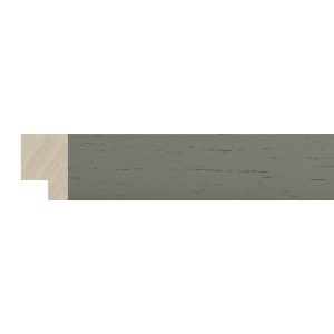 20x14mm Pale Grey Open Grain Create Flat Moulding
