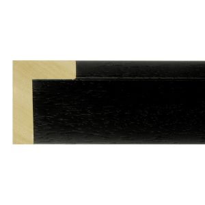 10x32mm Black Open Grain Create L-shape Moulding