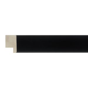20x14mm Black Closed Grain Create Flat Moulding