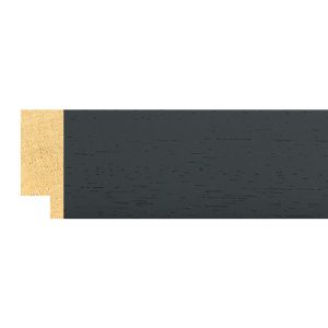 33x13mm Grey Open Grain Create Flat Moulding