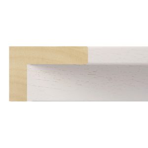 12x54mm White Open Grain Create Flat Moulding