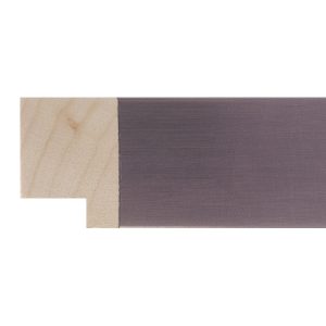 40x30mm Pewter Closed Grain Create Flat Moulding