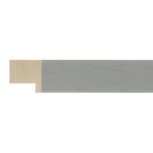22x22mm Pale Grey Open Grain Create Flat Moulding