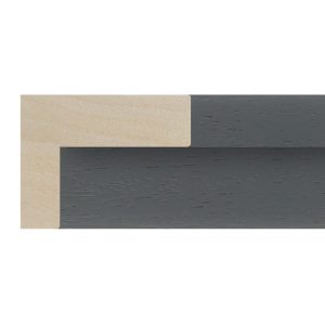 16x52mm Grey Open Grain Create L-shape Moulding