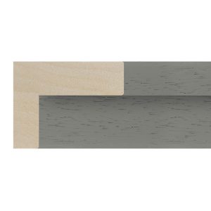 16x52mm Pale Grey Open Grain Create L-shape Moulding