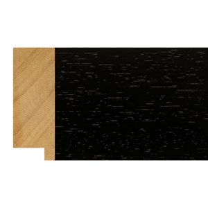 54x20mm Black Open Grain Create Flat Moulding