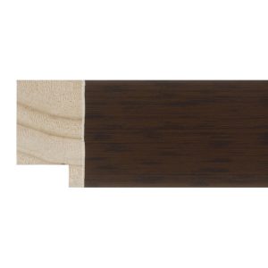 40x30mm Wenge Closed Grain Create Flat Moulding