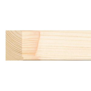33x22mm Raw Pine Stretcher Moulding