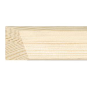 39x27mm Raw Pine Stretcher Moulding