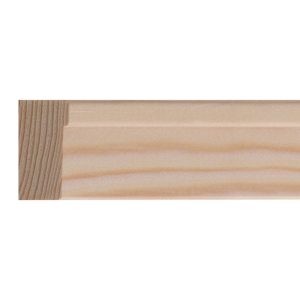 33x18mm Raw Pine Stretcher Moulding